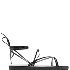 Сандалии с завязками на щиколотке