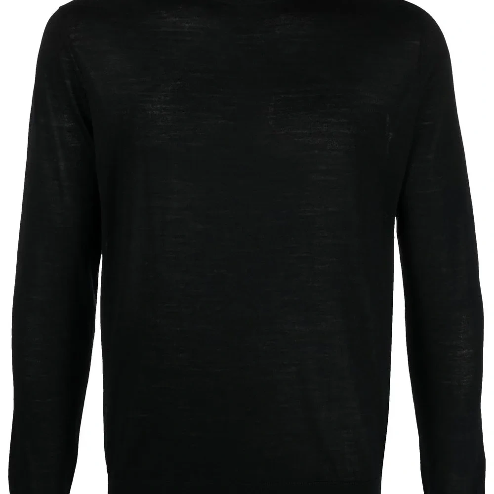 Шерстяной джемпер тонкой вязки