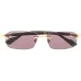 Rimless rectangle-frame sunglasses Rimless rectangle-frame sunglasses