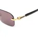 Rimless rectangle-frame sunglasses Rimless rectangle-frame sunglasses