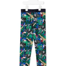 Легинсы с графичным принтом