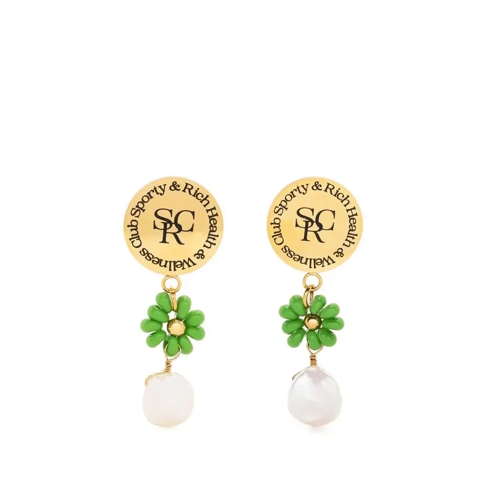 Серьги-подвески с жемчугом