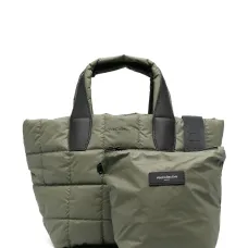 Стеганая сумка-тоут с логотипом