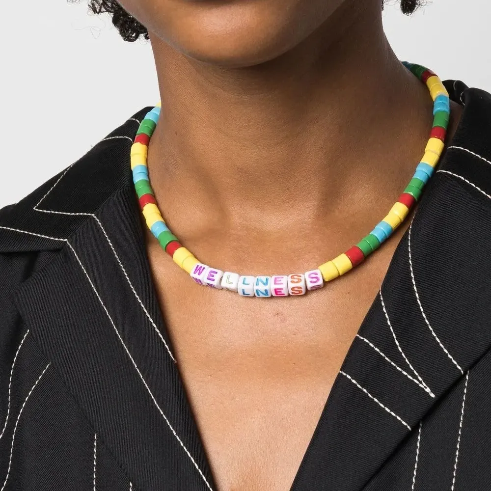 Колье Wellness с бусинами