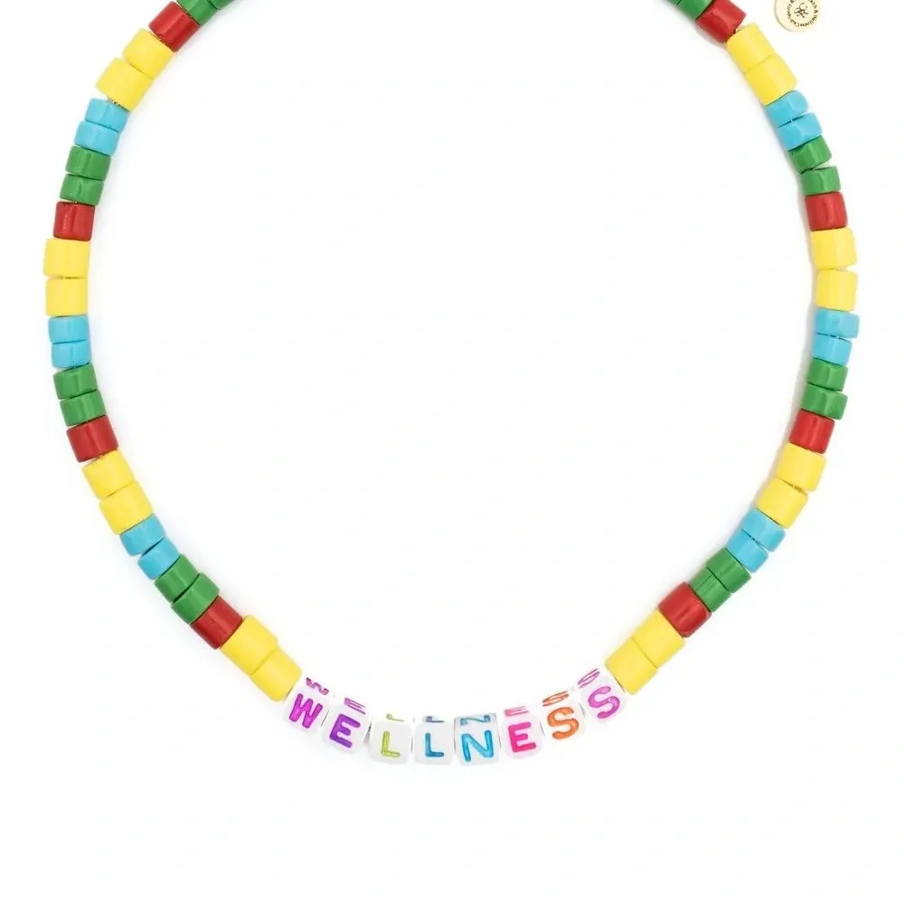 Колье Wellness с бусинами