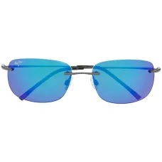 солнцезащитные очки с зеркальными линзами