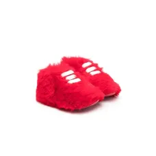 Кроссовки с искусственным мехом