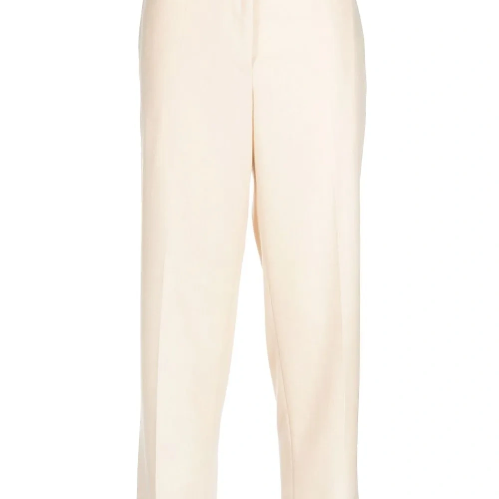 Укороченные брюки с кулиской