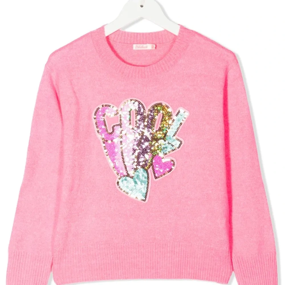 Джемпер с пайетками