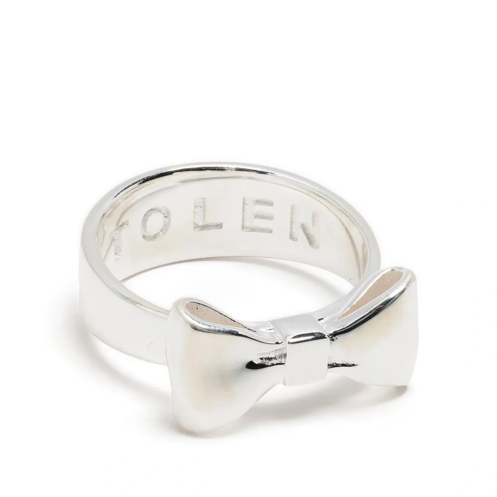 Серебряное кольцо Bow