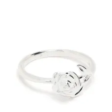 Серебряное кольцо Stem Rose