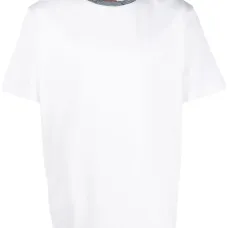 Футболка с контрастной отделкой Футболка с контрастной отделкой