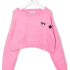 Махровая толстовка с нашивкой-логотипом