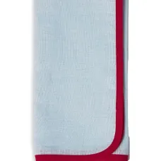 Комплект из двух салфеток с контрастной отделкой