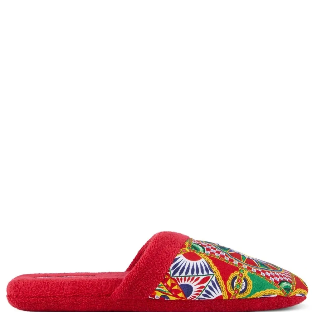 Слиперы с принтом Carretto Siciliano Слиперы с принтом Carretto Siciliano