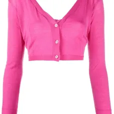 Укороченный кардиган на пуговицах