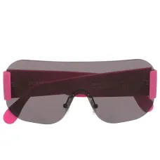 Солнцезащитные очки в стиле колор-блок