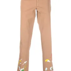 Брюки чинос с эффектом разбрызганной краски Брюки чинос с эффектом разбрызганной краски