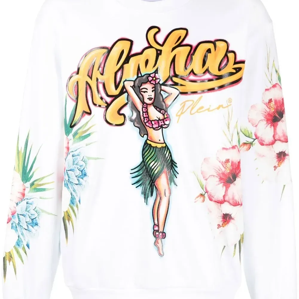 Толстовка с принтом Hawaii