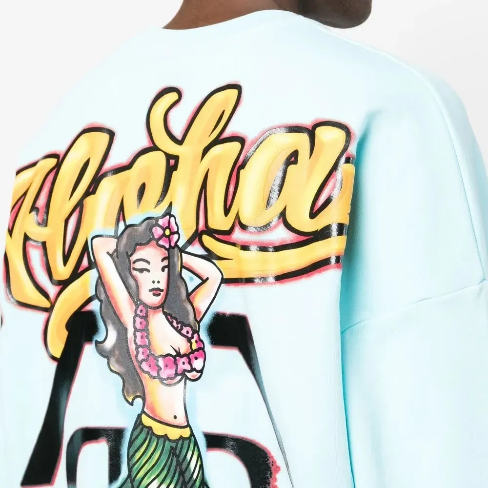 Толстовка с принтом Hawaii