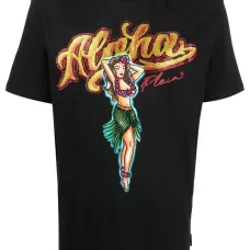 Декорированная футболка Hawaii