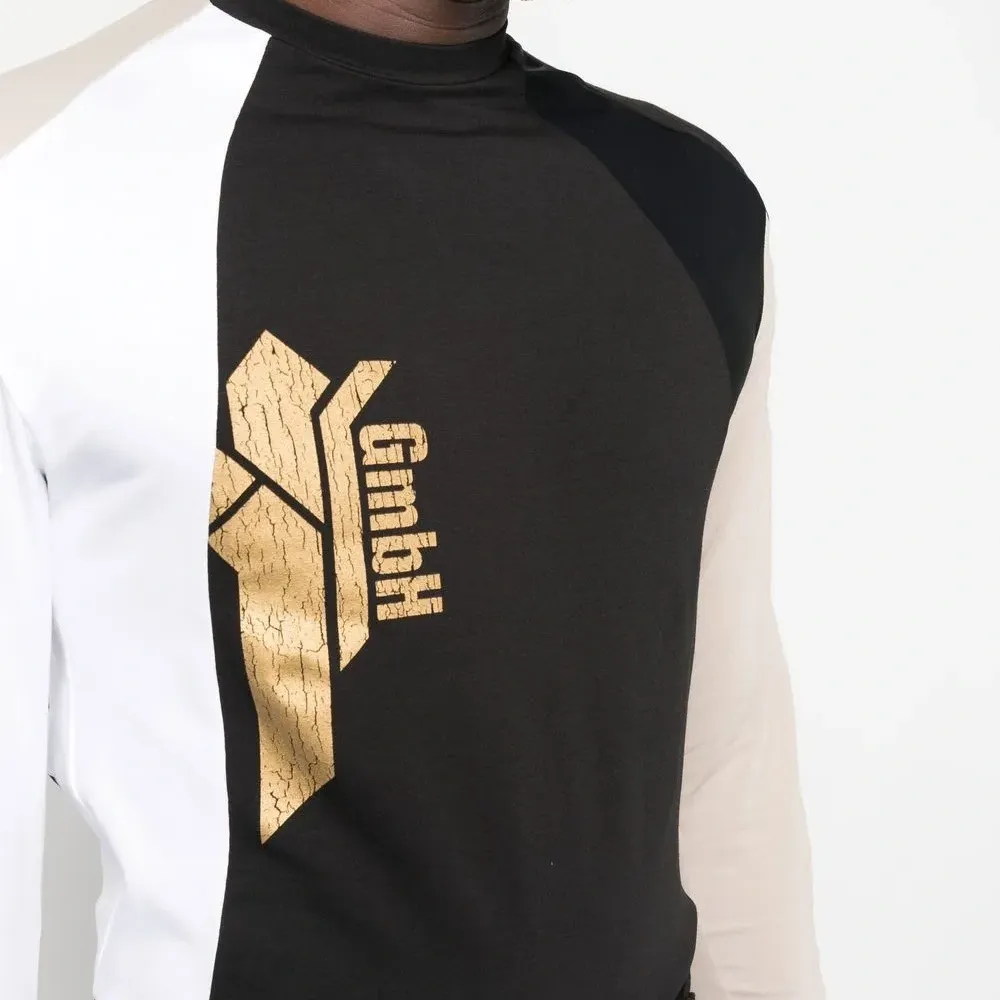 Футболка в стиле колор-блок