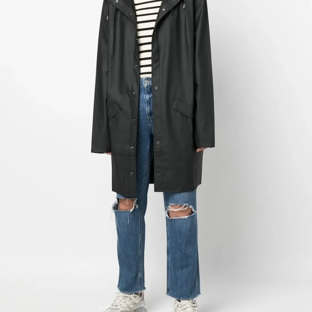 Плащ с капюшоном и кулиской