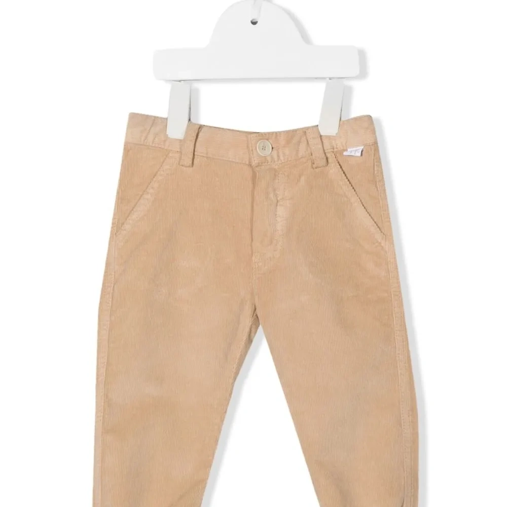 Вельветовые брюки прямого кроя