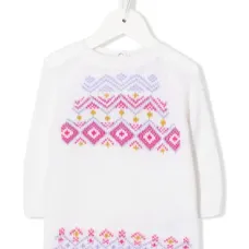 Платье с геометричным принтом