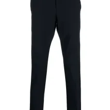 Зауженные брюки средней посадки