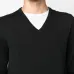 Шерстяной джемпер с V-образным вырезом