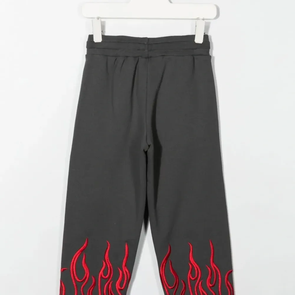 Спортивные брюки с вышитым логотипом