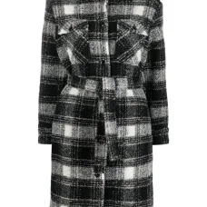 Пальто в клетку