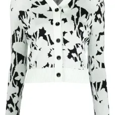 Кардиган с цветочным принтом