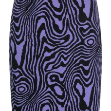 Юбка мини с графичным узором