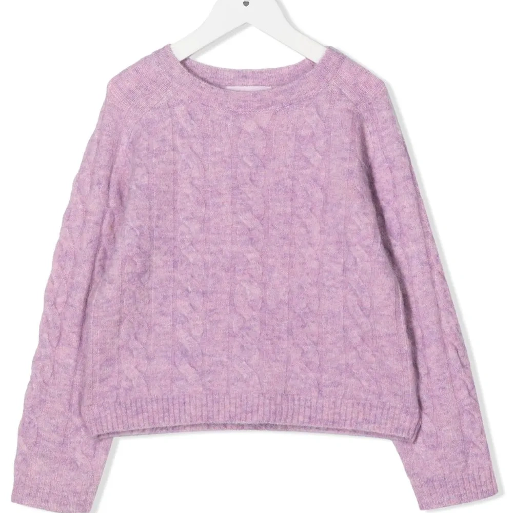 Джемпер фактурной вязки