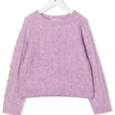 Джемпер фактурной вязки