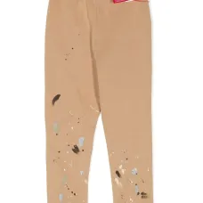 Спортивные брюки с эффектом разбрызганной краски