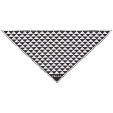 Шелковый платок с геометричным принтом