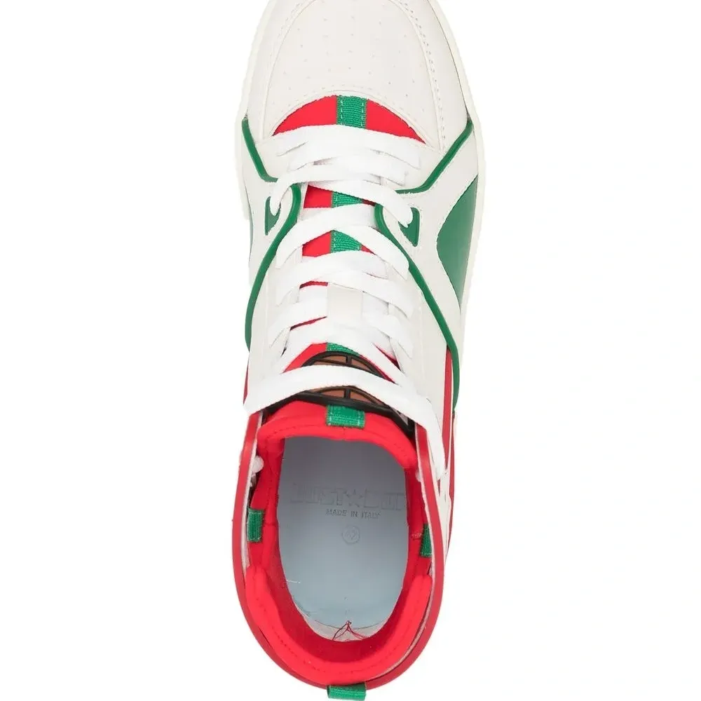 Кроссовки со вставками