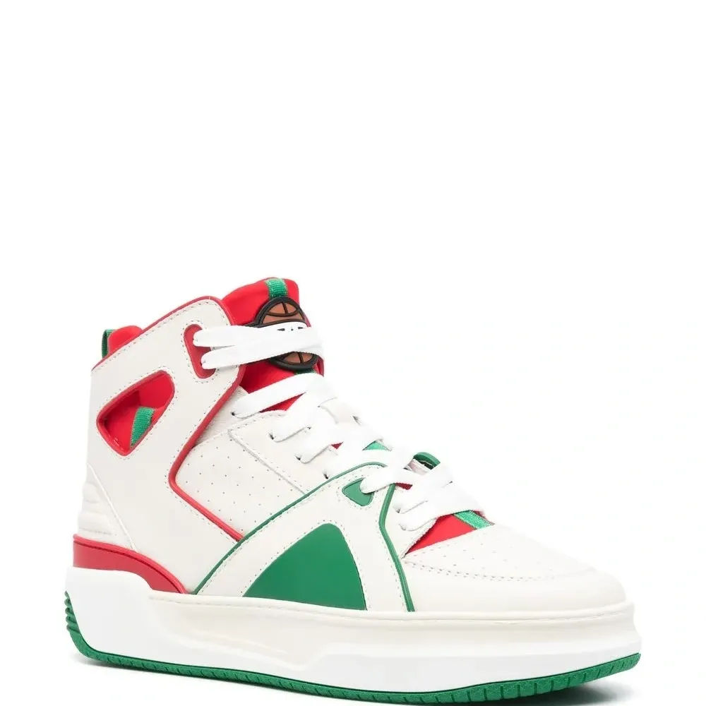 Кроссовки со вставками