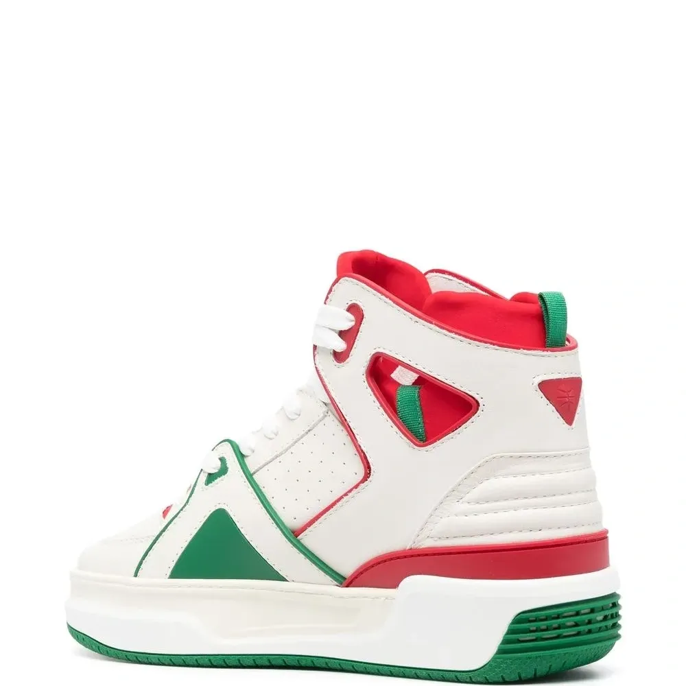 Кроссовки со вставками