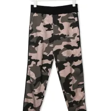 Брюки с камуфляжным принтом