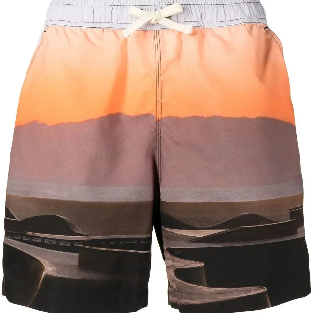 Шорты с графичным принтом