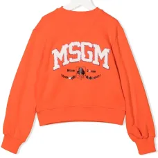 Толстовка с фактурным логотипом