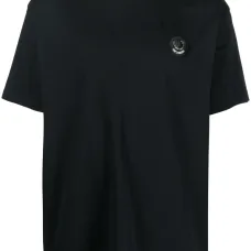 Футболка с нашивкой-логотипом