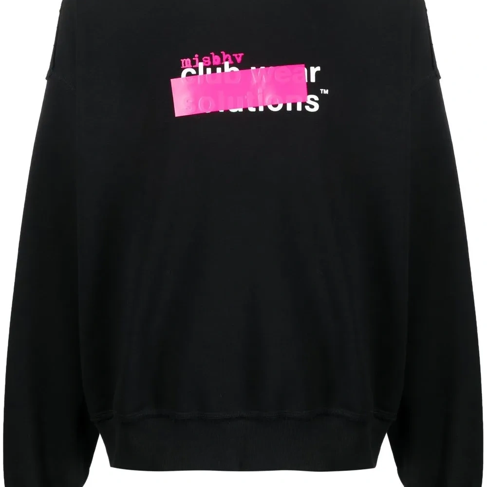 Толстовка с эффектом потертости и логотипом