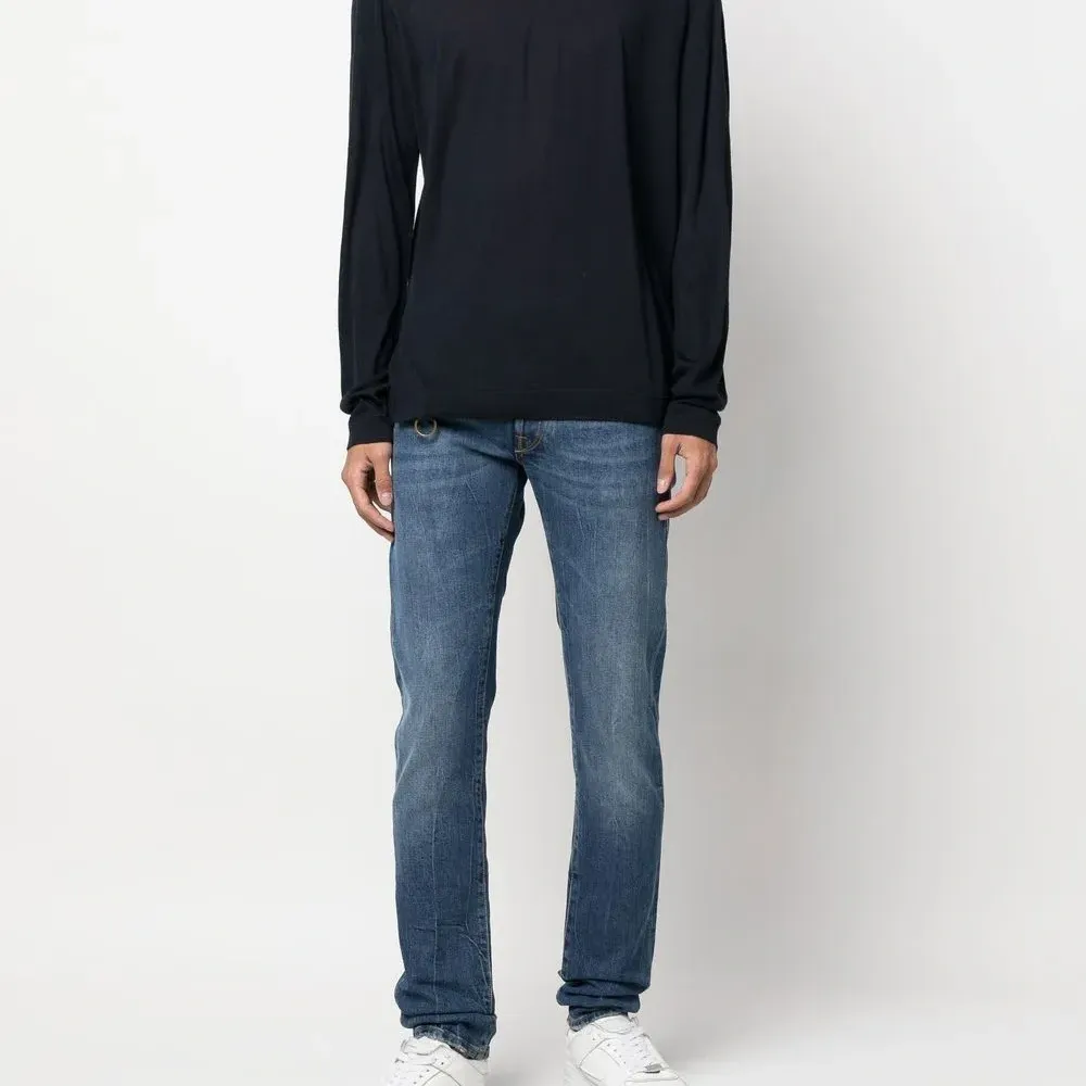 Футболка из вирджинской шерсти с круглым вырезом