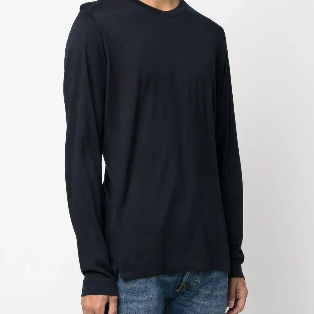 Футболка из вирджинской шерсти с круглым вырезом