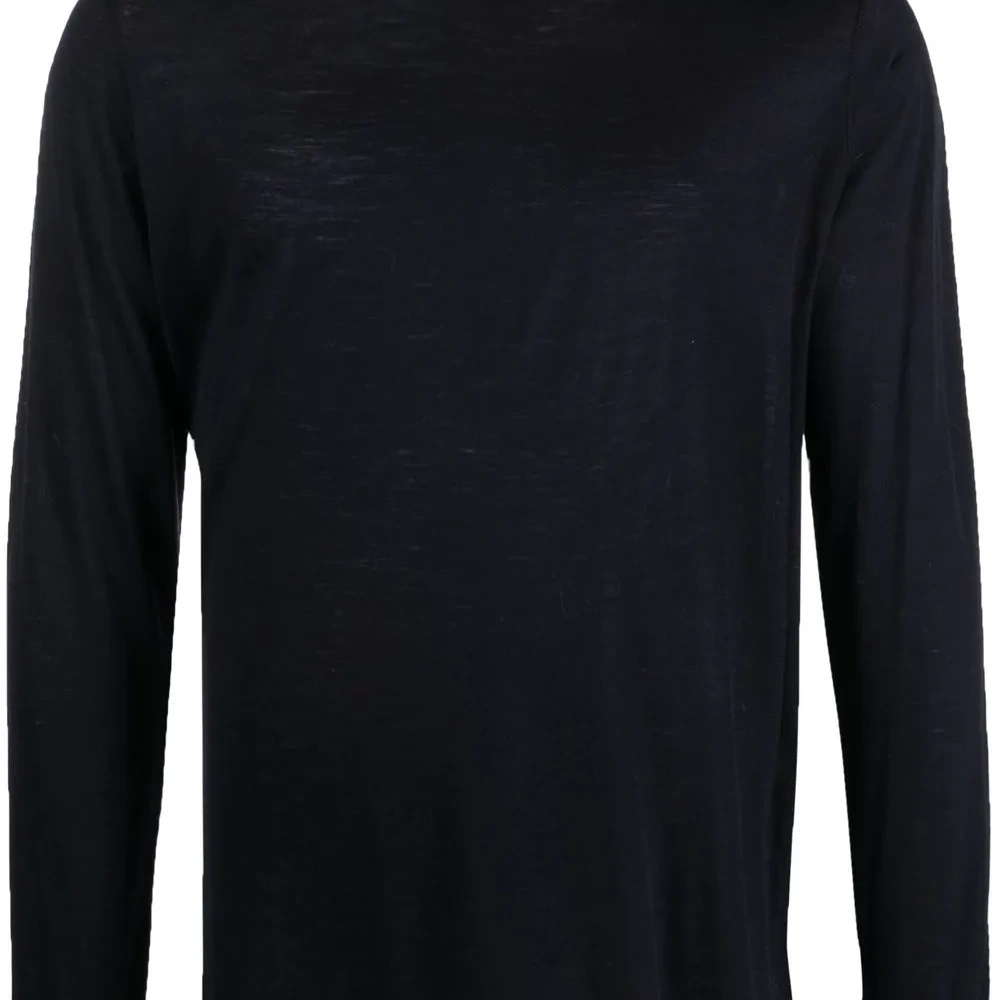 Футболка из вирджинской шерсти с круглым вырезом